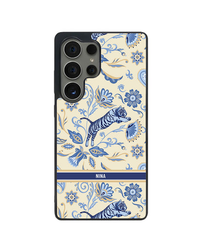 Android Avant-Gloss Grip Case - Tiger & Floral