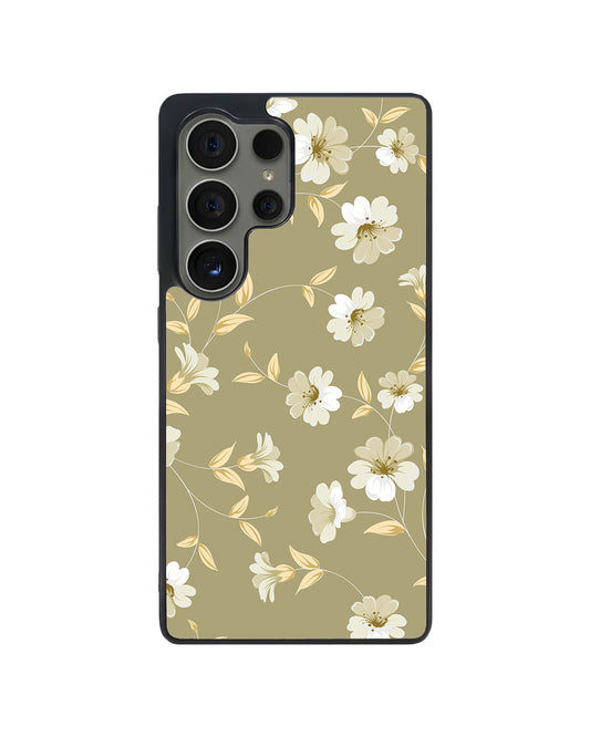 Android Avant-Gloss Grip Case - White Magnolia