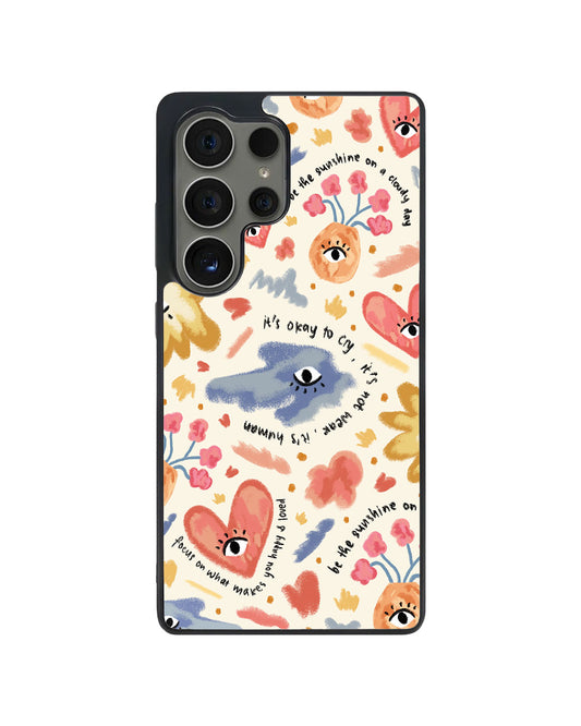 Android Avant-Gloss Grip Case - Abstract Lovers