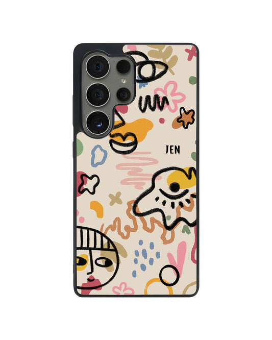 Android Avant-Gloss Grip Case - Abstract 3.0