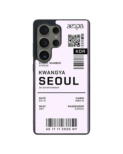 Android Avant-Gloss Grip Case - Aespa Kwangya Ticket