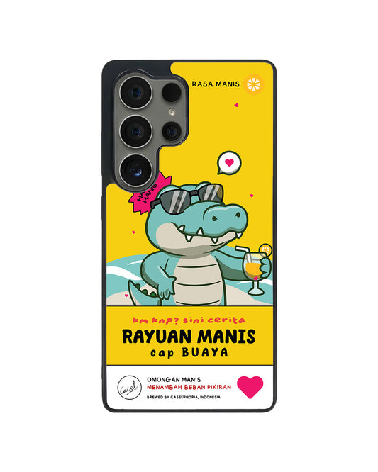 Android Avant-Gloss Grip Case - Cap Buaya