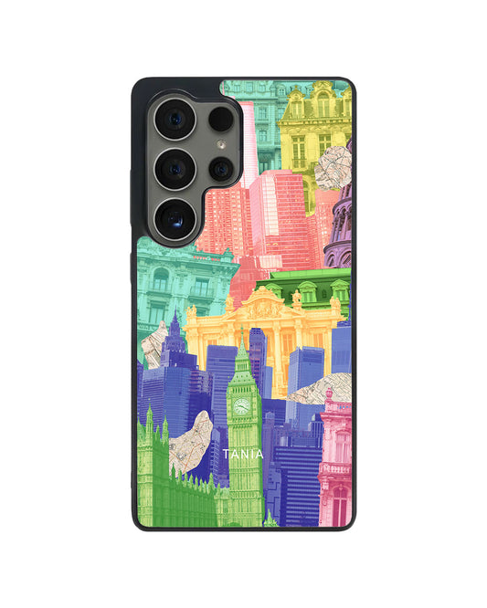 Android Avant-Gloss Grip Case - Colourful City