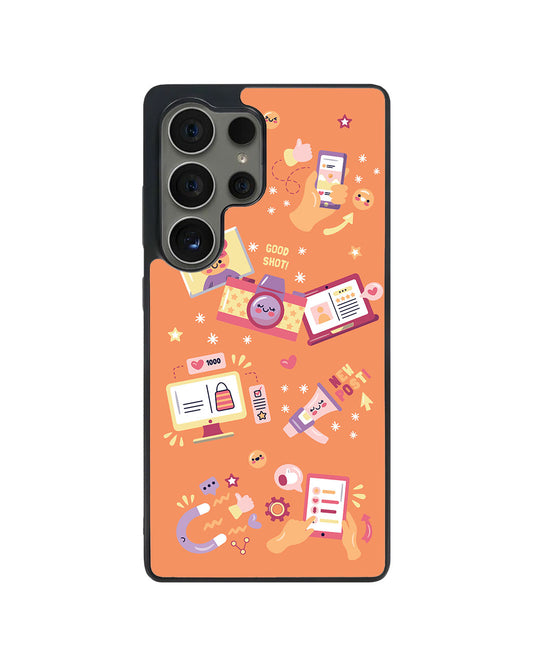 Android Avant-Gloss Grip Case - Conten Creator