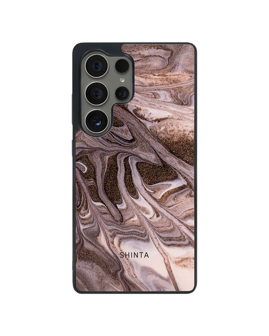 Android Avant-Gloss Grip Case - Glittery Bronze