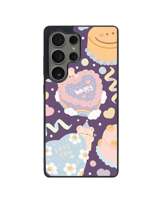 Android Avant-Gloss Grip Case - Cake Party