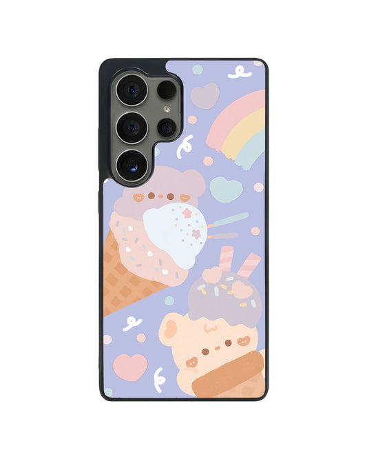Android Avant-Gloss Grip Case - Ice Cream for Teddy