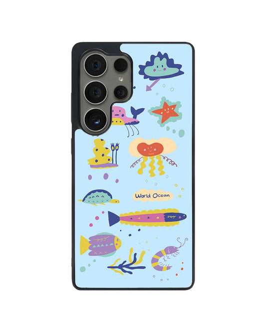 Android Avant-Gloss Grip Case - Ocean World