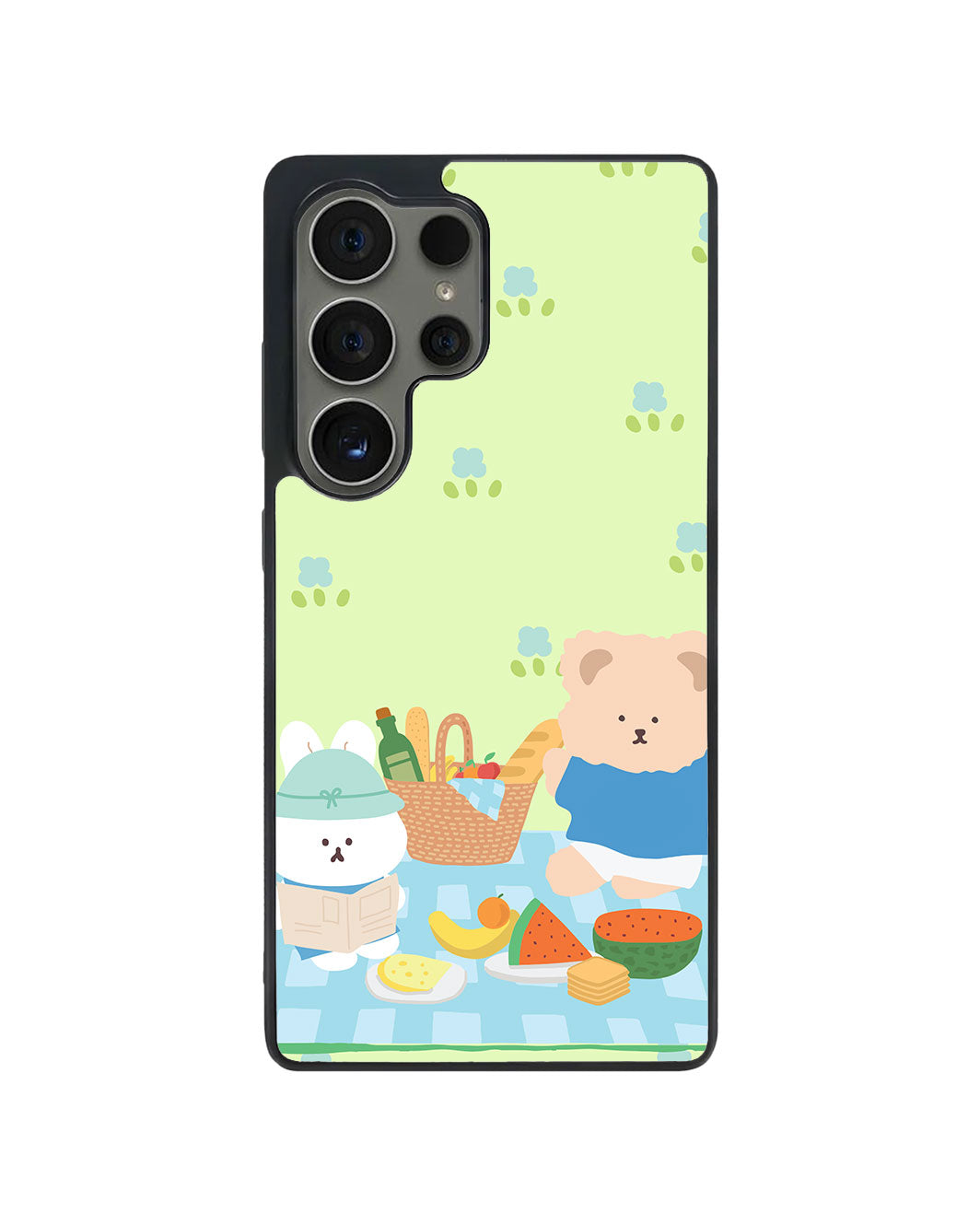 Android Avant-Gloss Grip Case - Picnic Bear Blue