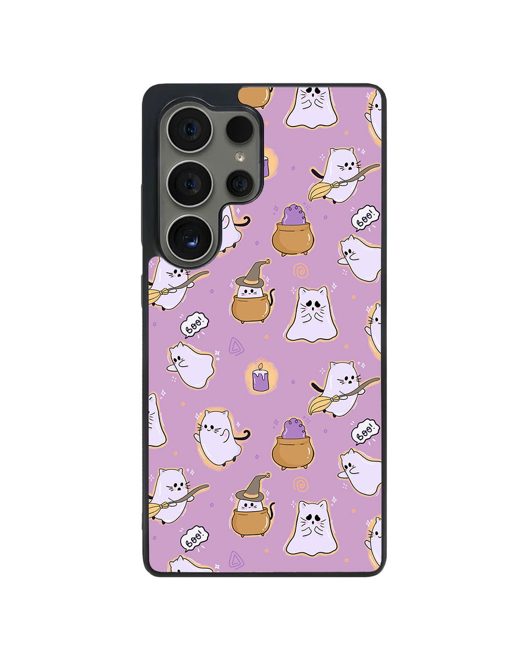 Android Avant-Gloss Grip Case - Spooky Cat