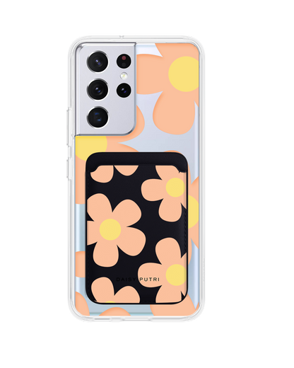 Android Magnetic Wallet Case -  Daisy Love