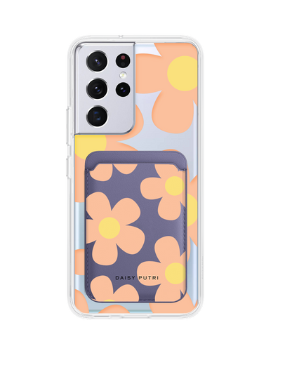 Android Magnetic Wallet Case -  Daisy Love