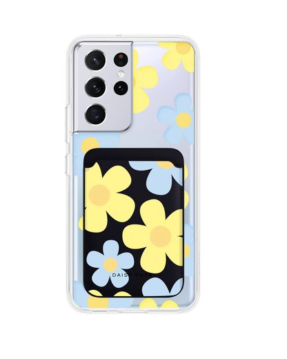 Android Magnetic Wallet Case - Daisy Skies