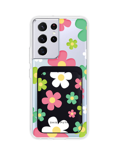 Android Magnetic Wallet Case - Daisy Wild