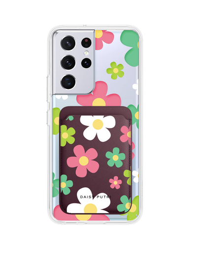 Android Magnetic Wallet Case - Daisy Wild