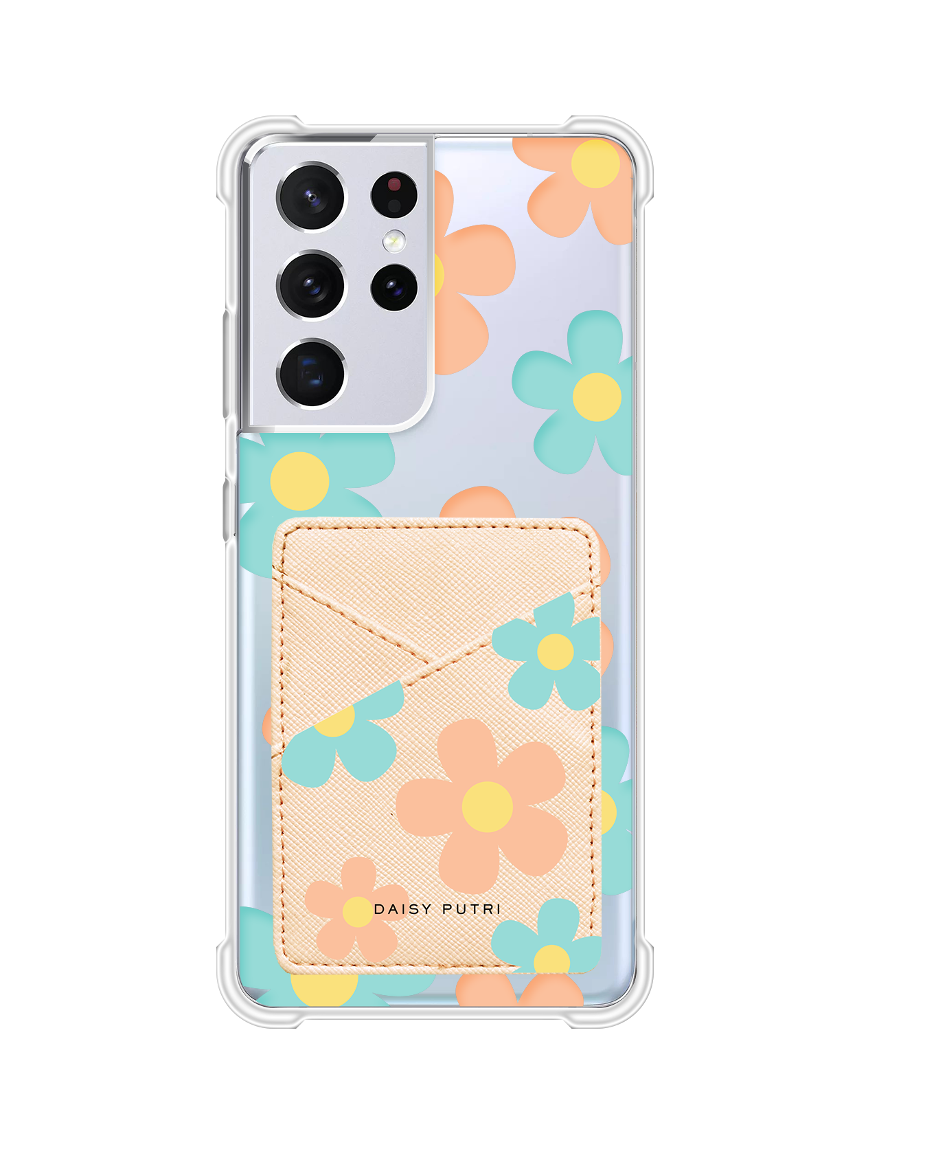 Android Phone Wallet Case - Daisy Daze