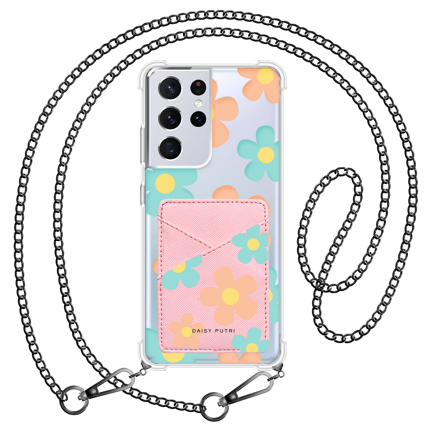 Android Phone Wallet Case - Daisy Daze