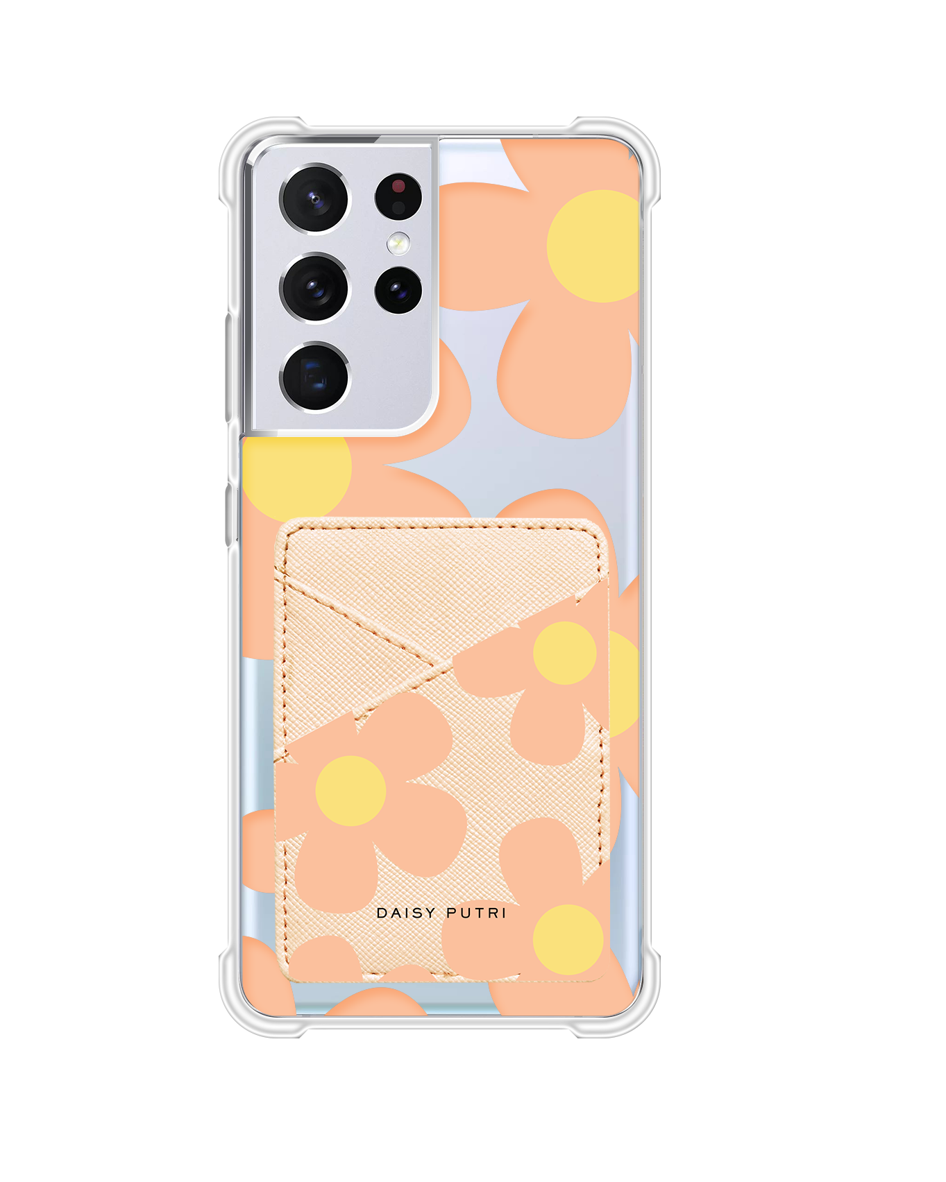 Android Phone Wallet Case -  Daisy Love