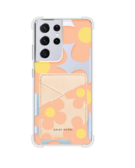 Android Phone Wallet Case -  Daisy Love