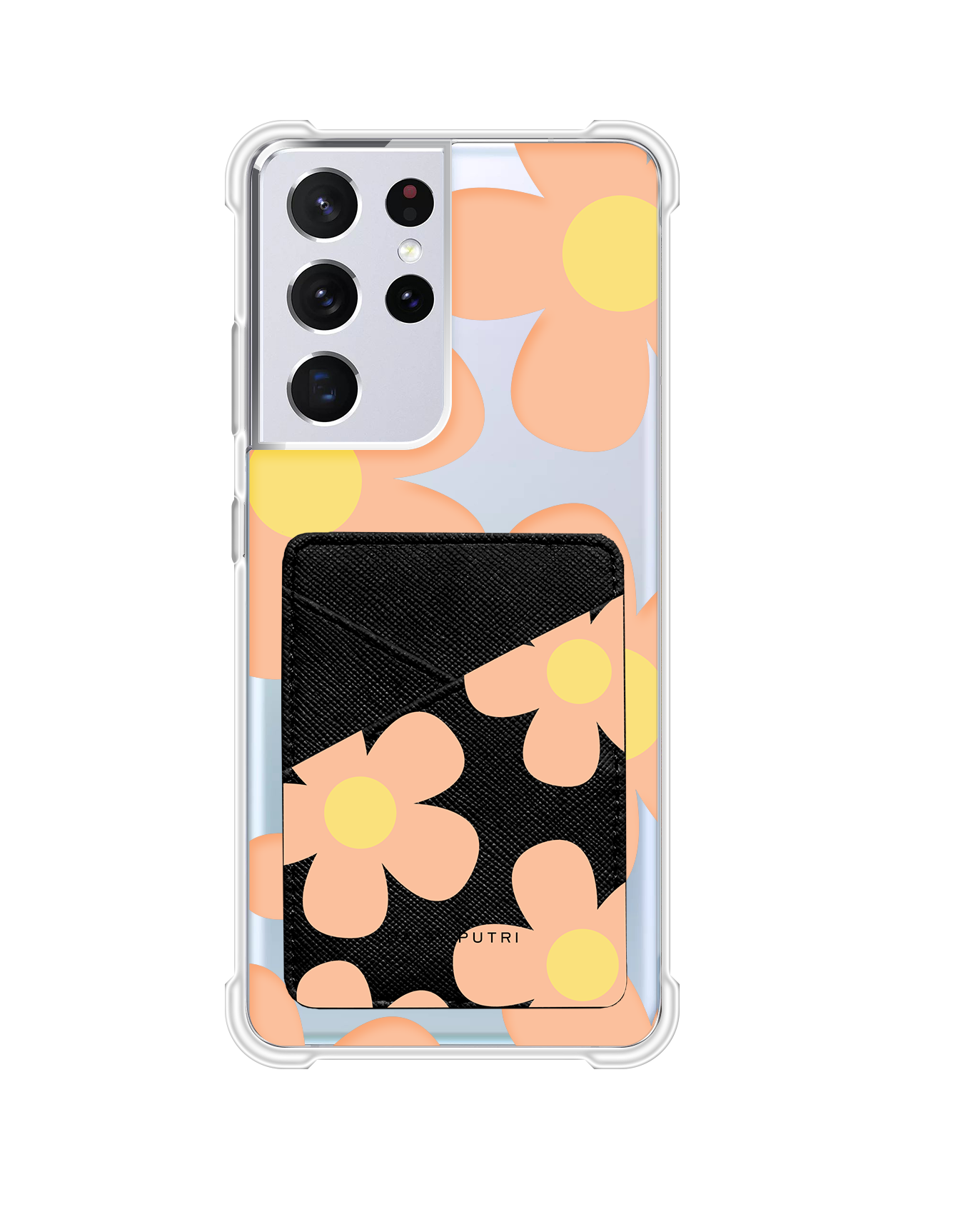 Android Phone Wallet Case -  Daisy Love