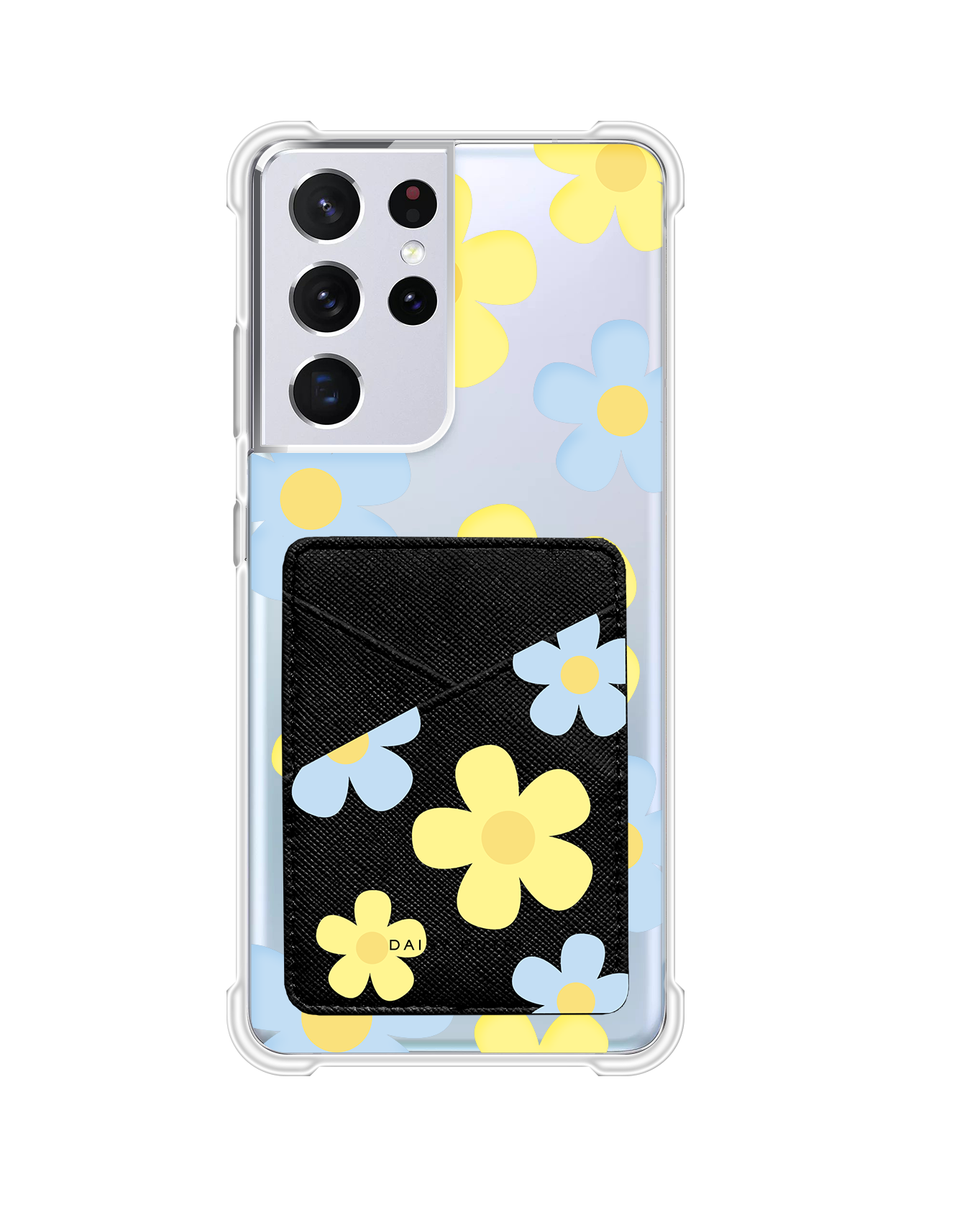 Android Phone Wallet Case -  Daisy Skies