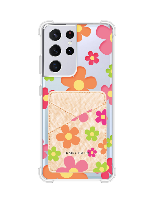 Android Phone Wallet Case -  Daisy Sunshine 2.0