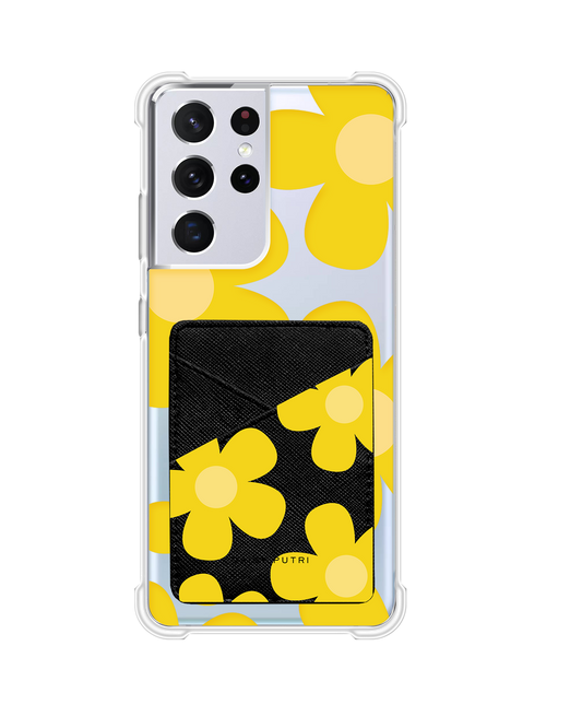 Android Phone Wallet Case -  Daisy Sunshine