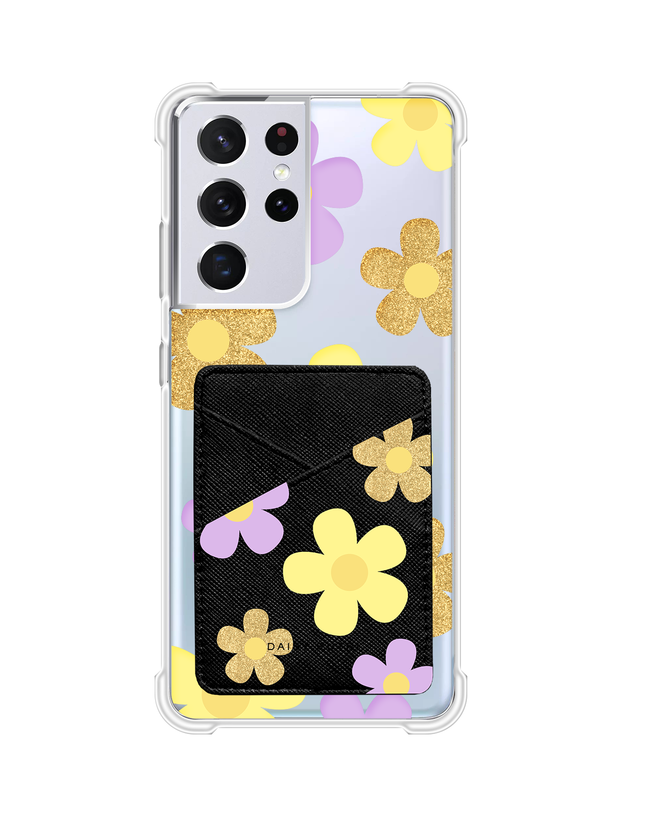 Android Phone Wallet Case -  Daisy Twinkle