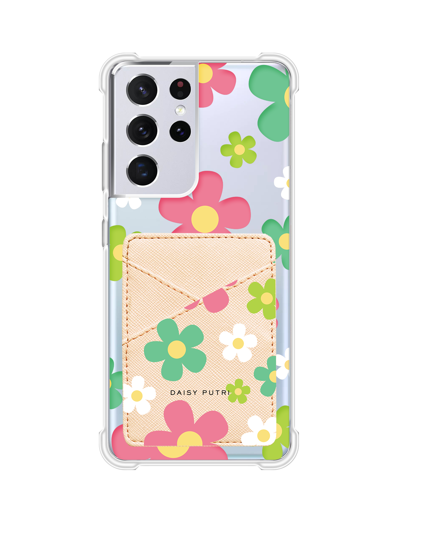 Android Phone Wallet Case -  Daisy Wild