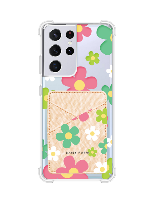 Android Phone Wallet Case -  Daisy Wild