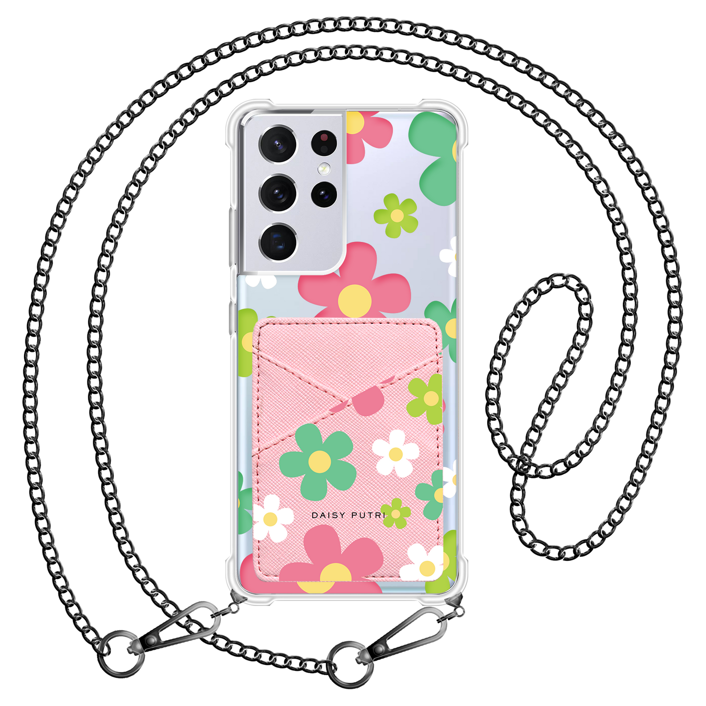 Android Phone Wallet Case -  Daisy Wild