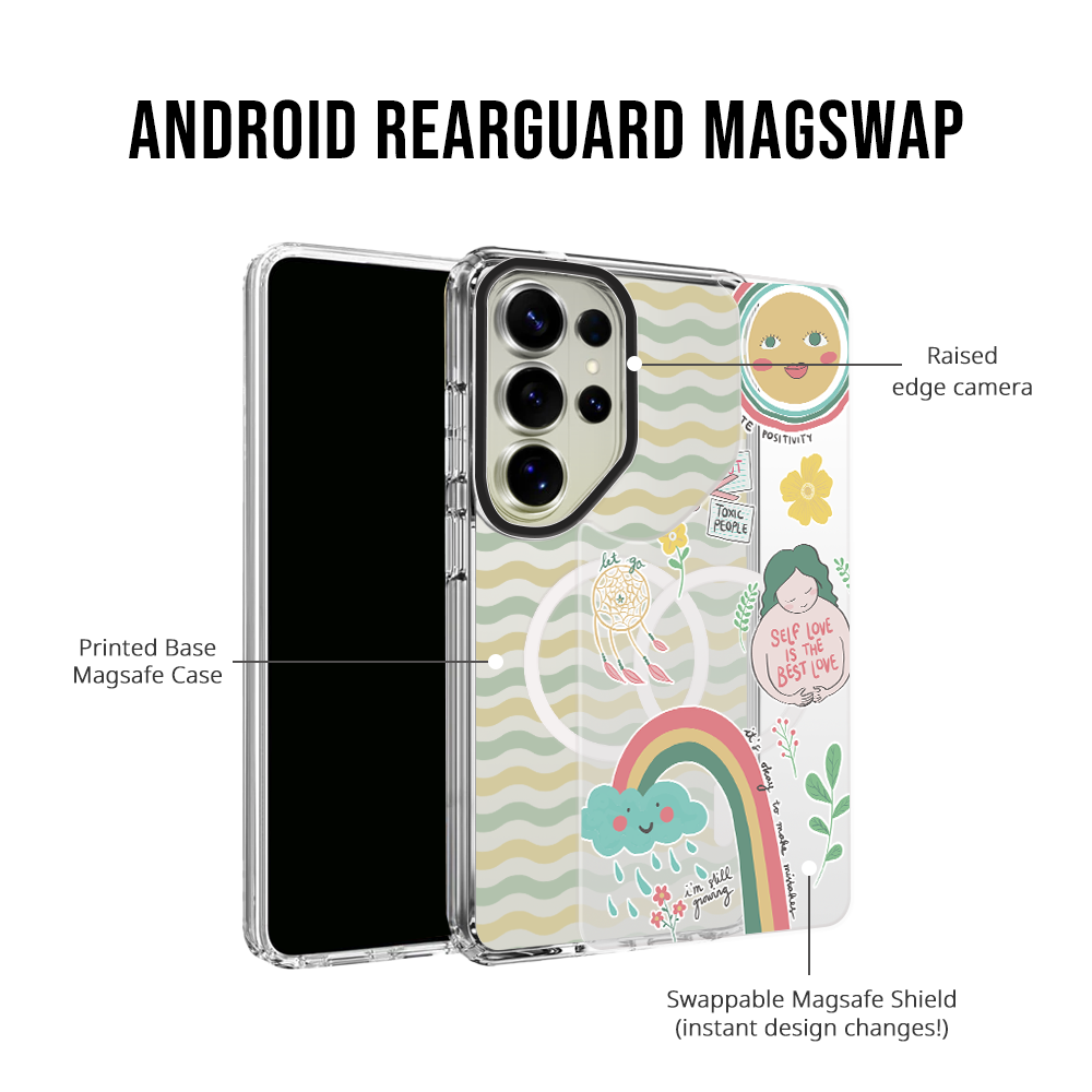 Android Rearguard MagSwap - Face Grid Kitty