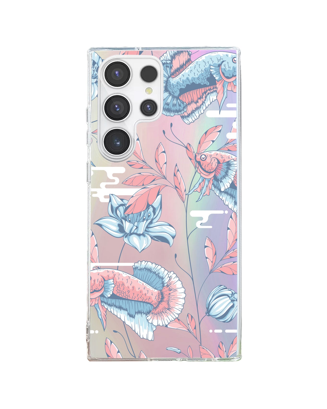 Android Rearguard Holo - Fish & Floral 3.0