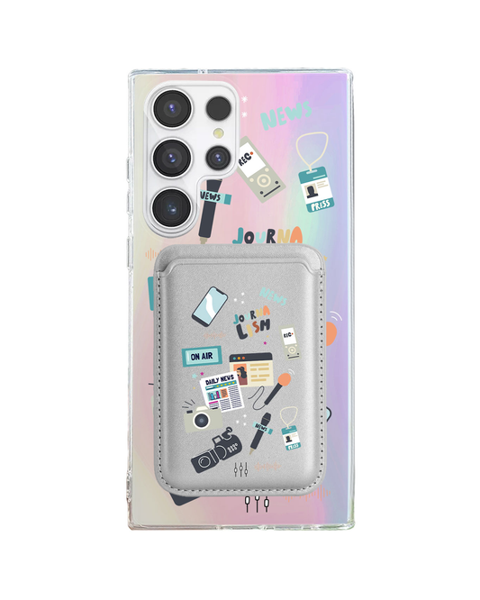 Android Magnetic Wallet Holo -  Journalism