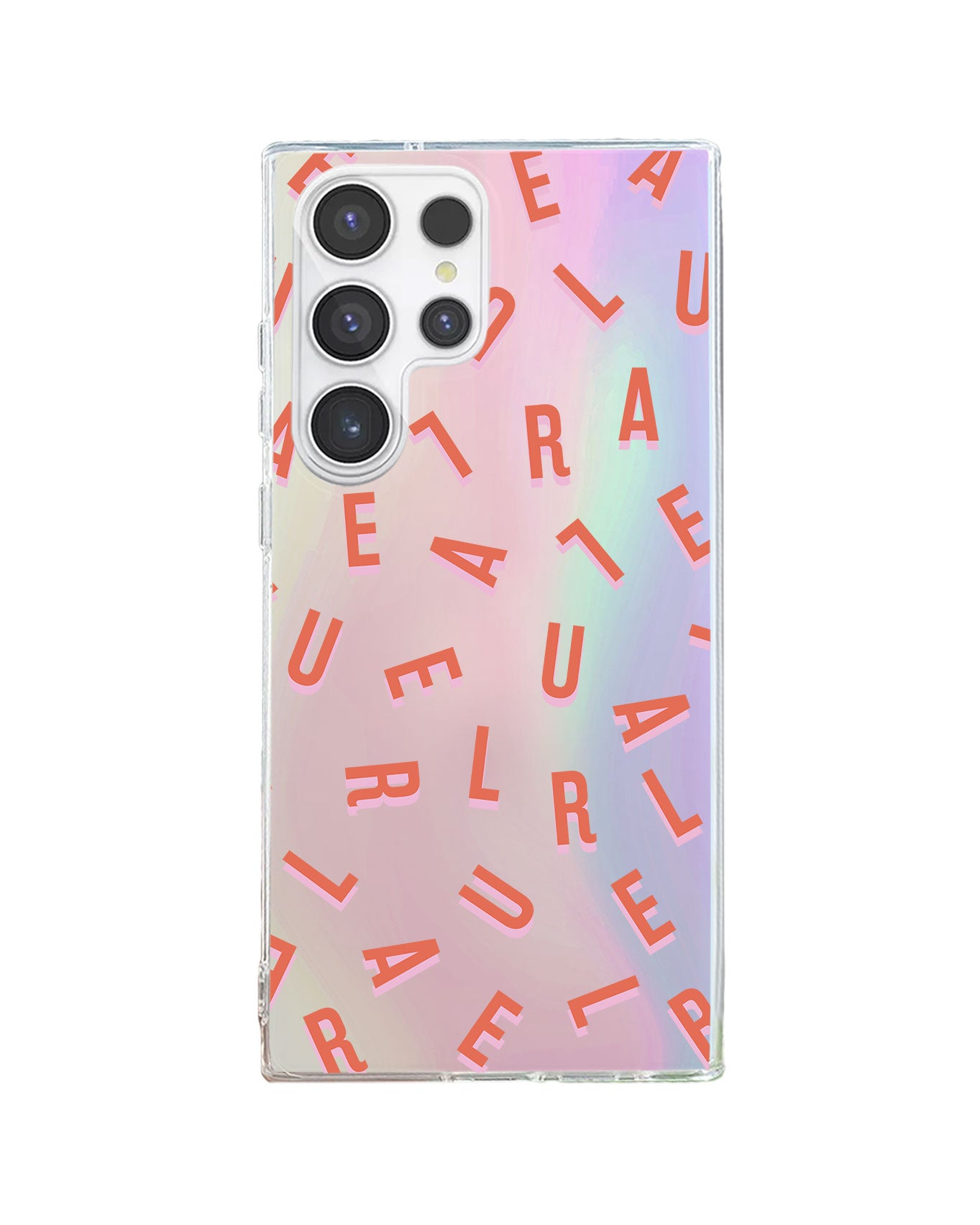 Android Rearguard Holo - CUSTOM MONOGRAM 1.0 Coral