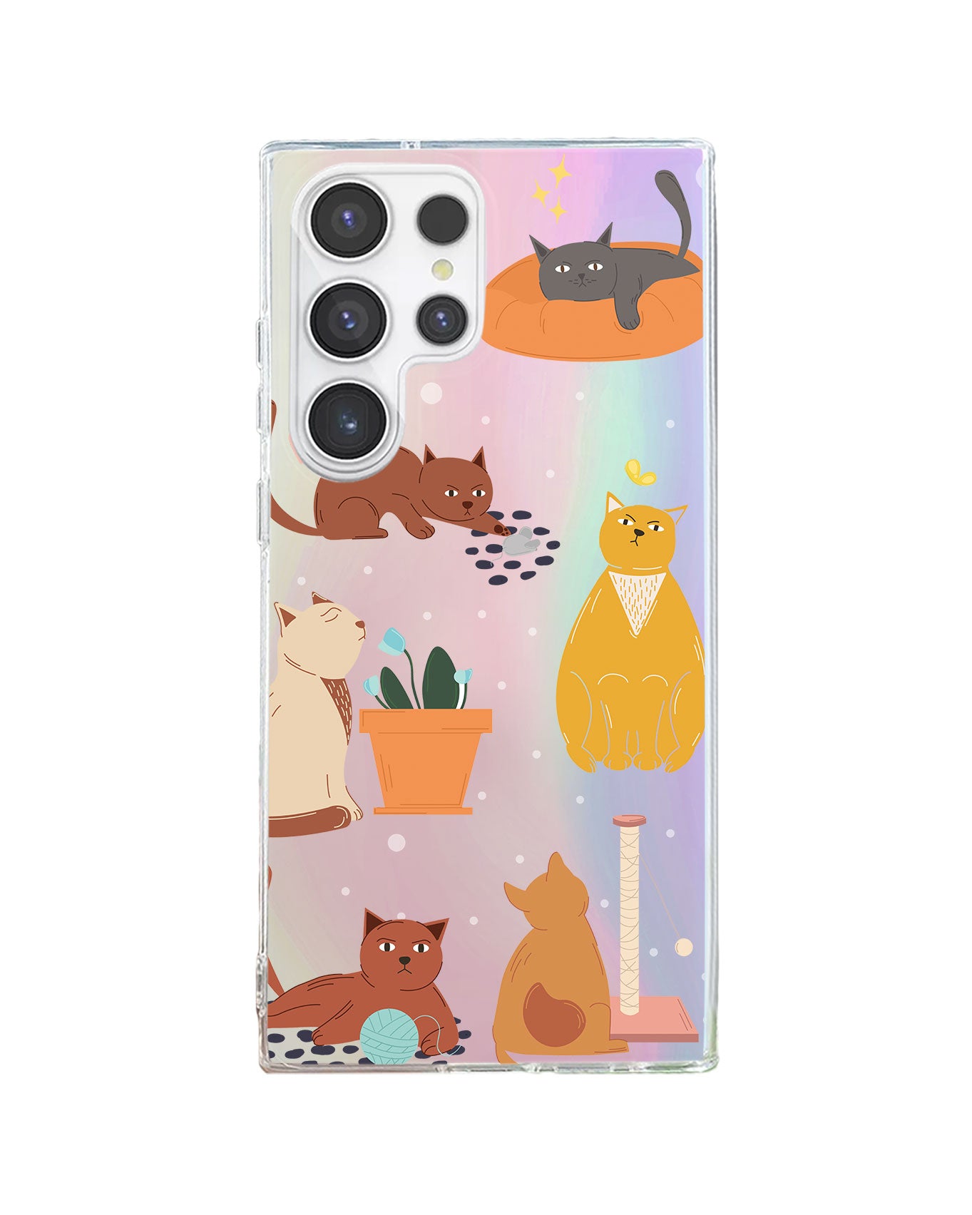 Android Rearguard Holo - Playful Cat