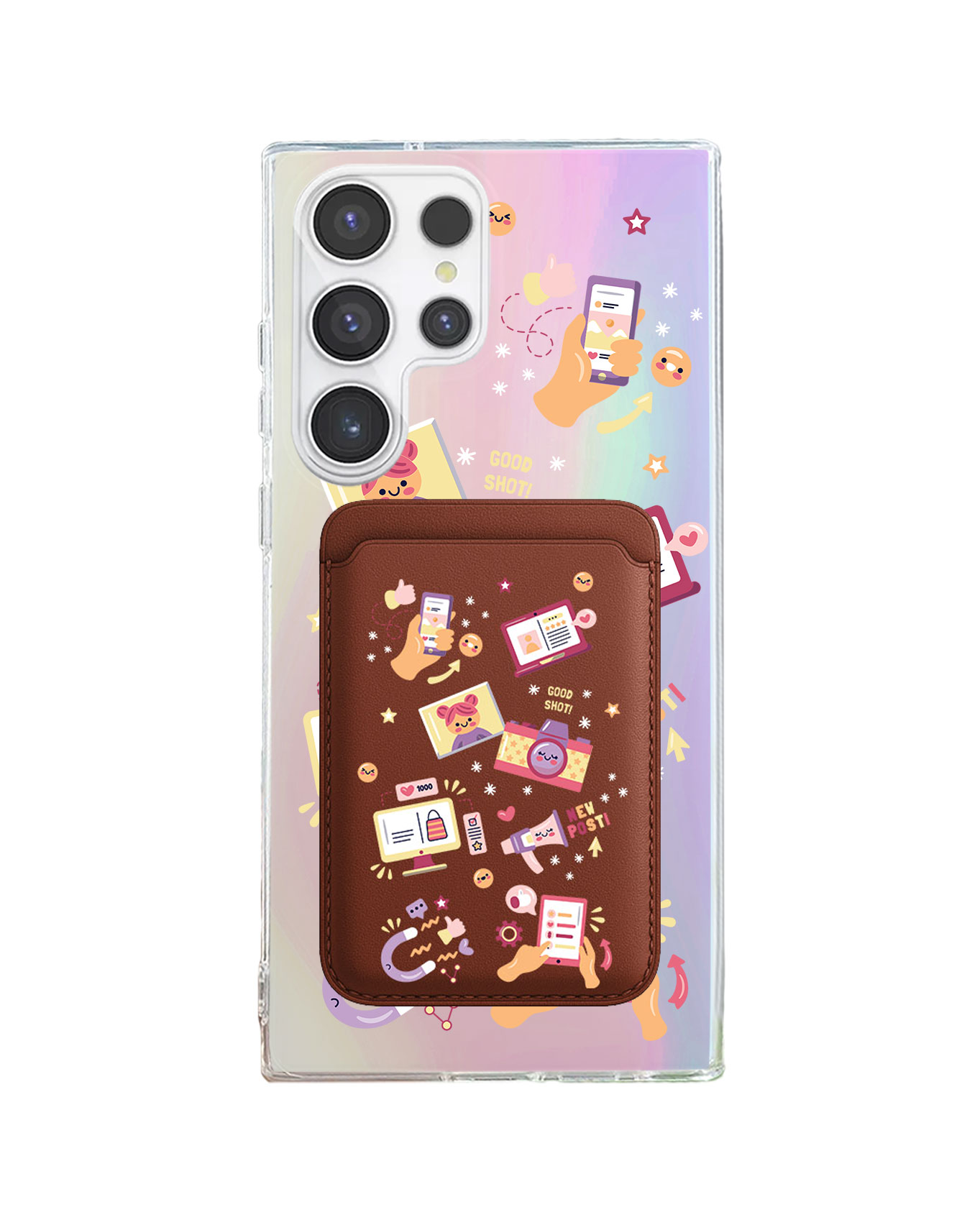 Android Magnetic Wallet Holo -  Content Creator