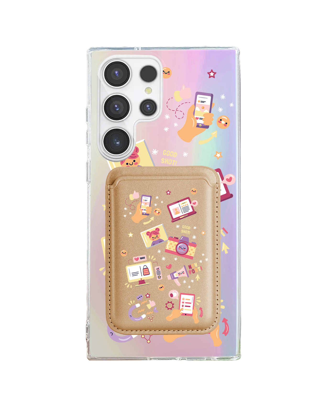 Android Magnetic Wallet Holo -  Content Creator