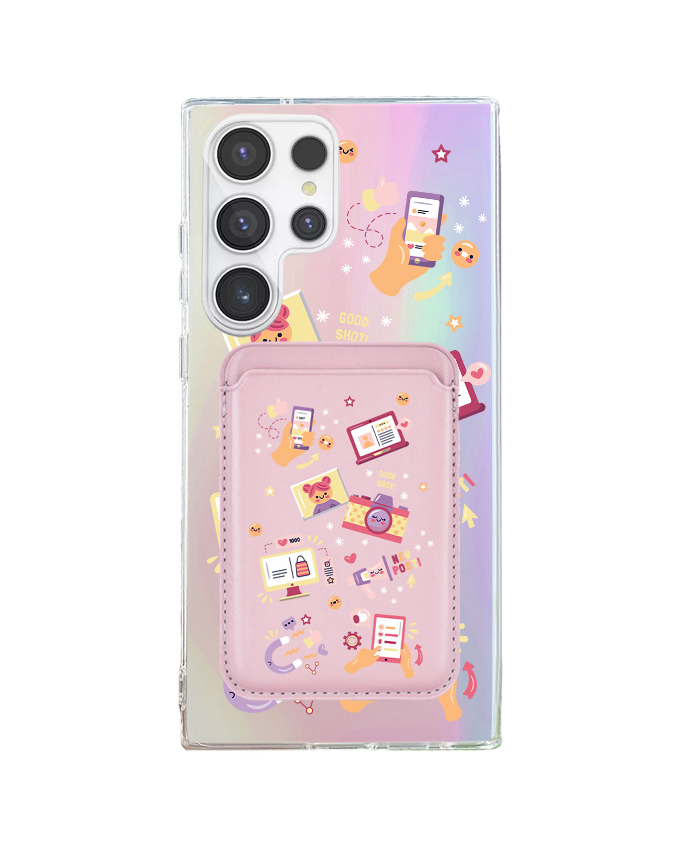 Android Magnetic Wallet Holo -  Content Creator