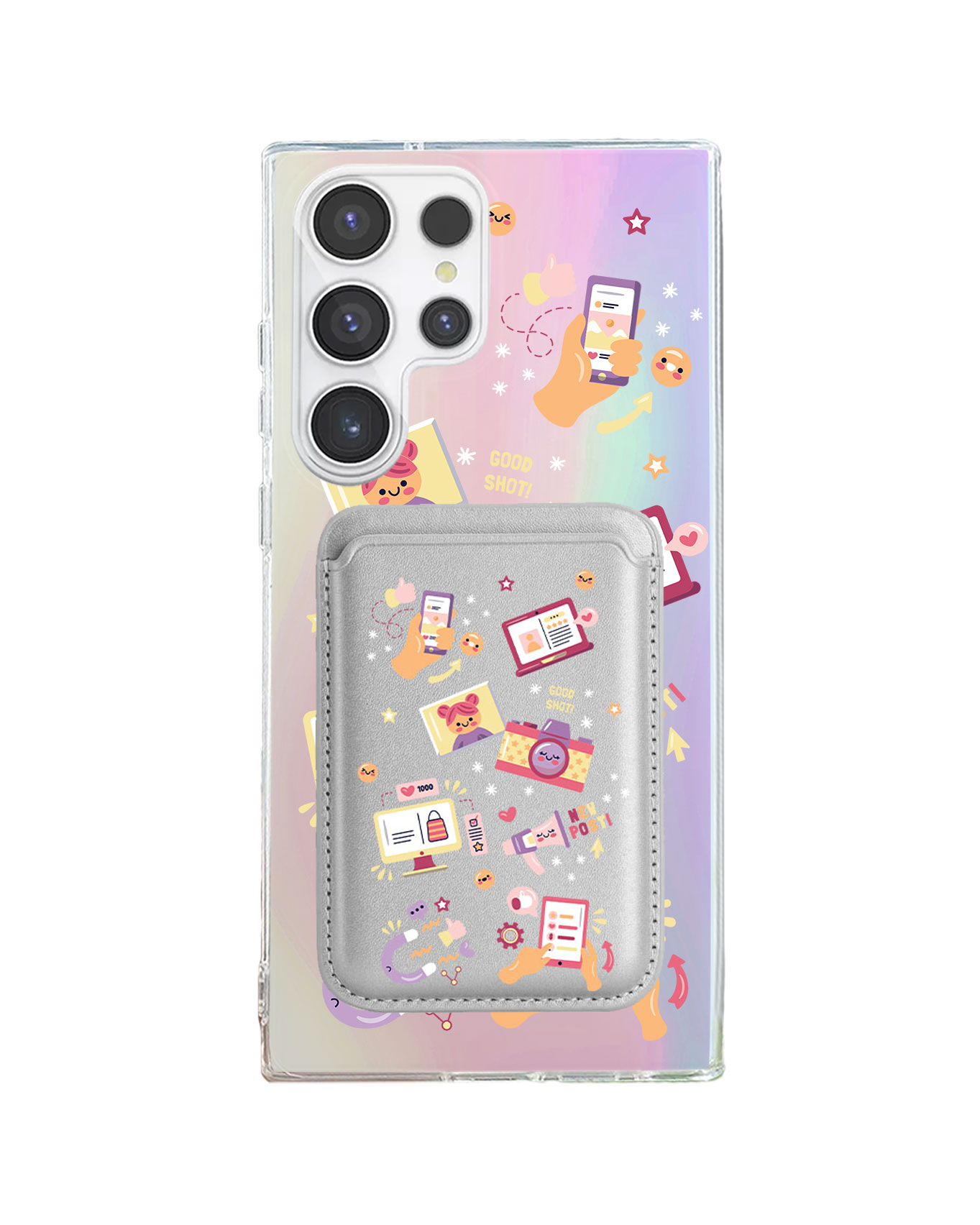 Android Magnetic Wallet Holo -  Content Creator