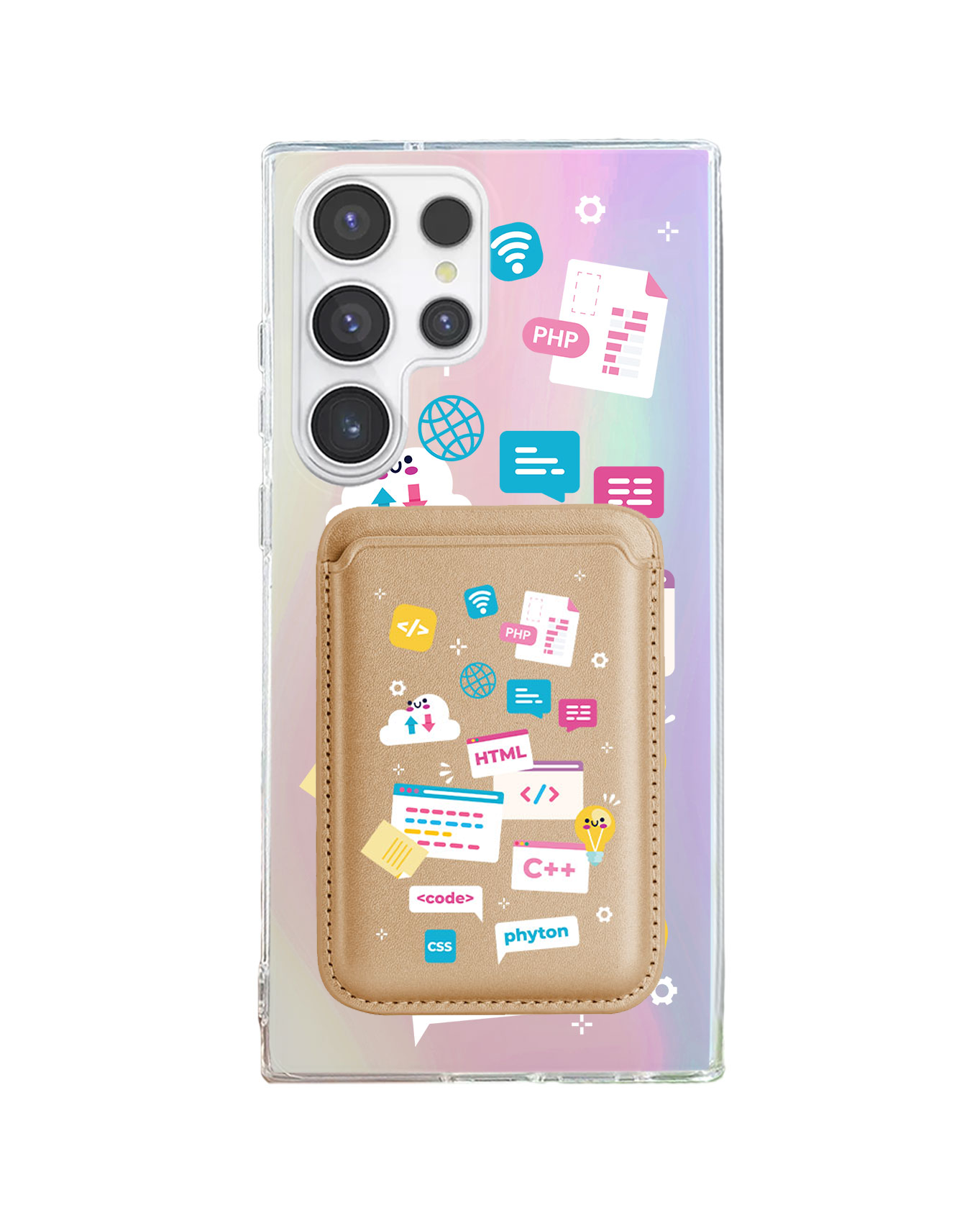 Android Magnetic Wallet Holo -  Developer