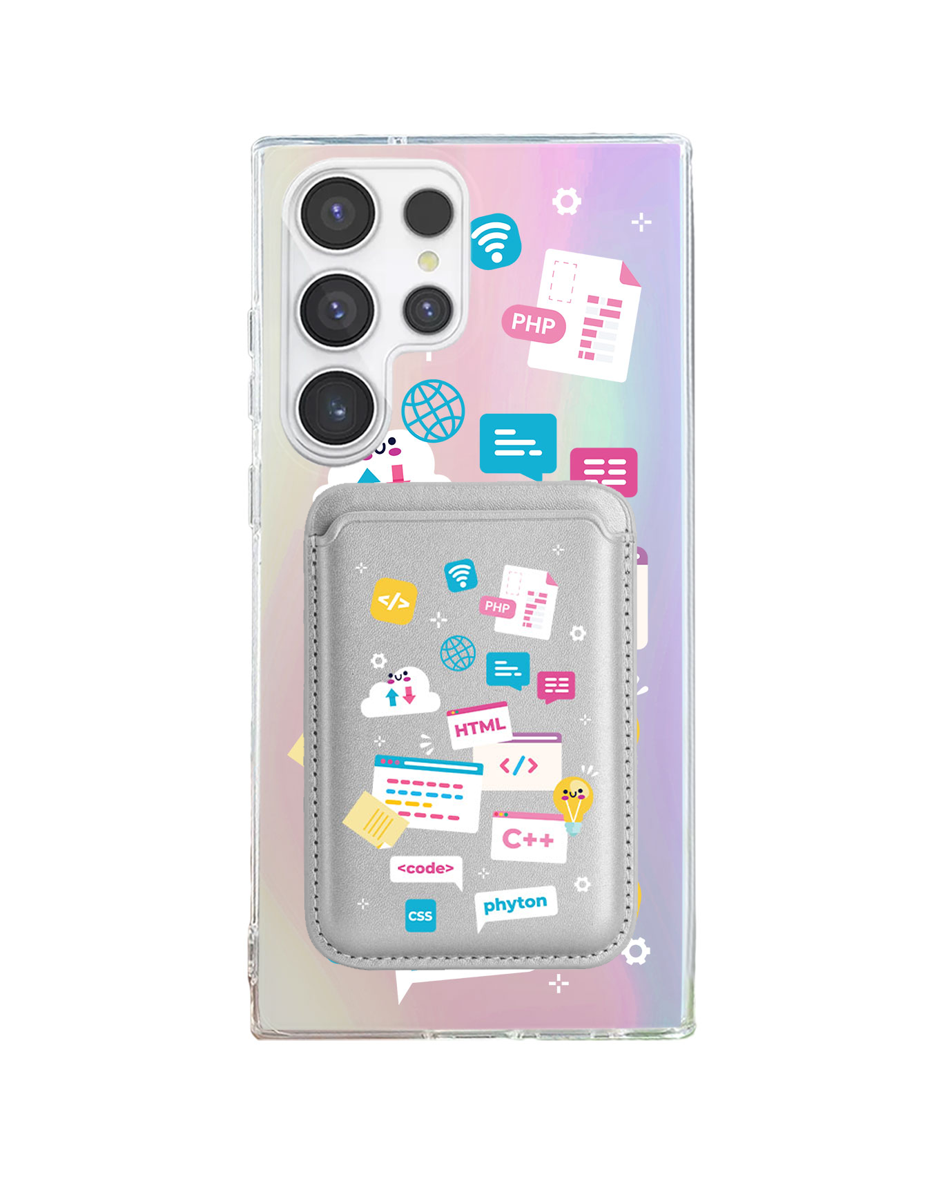 Android Magnetic Wallet Holo -  Developer