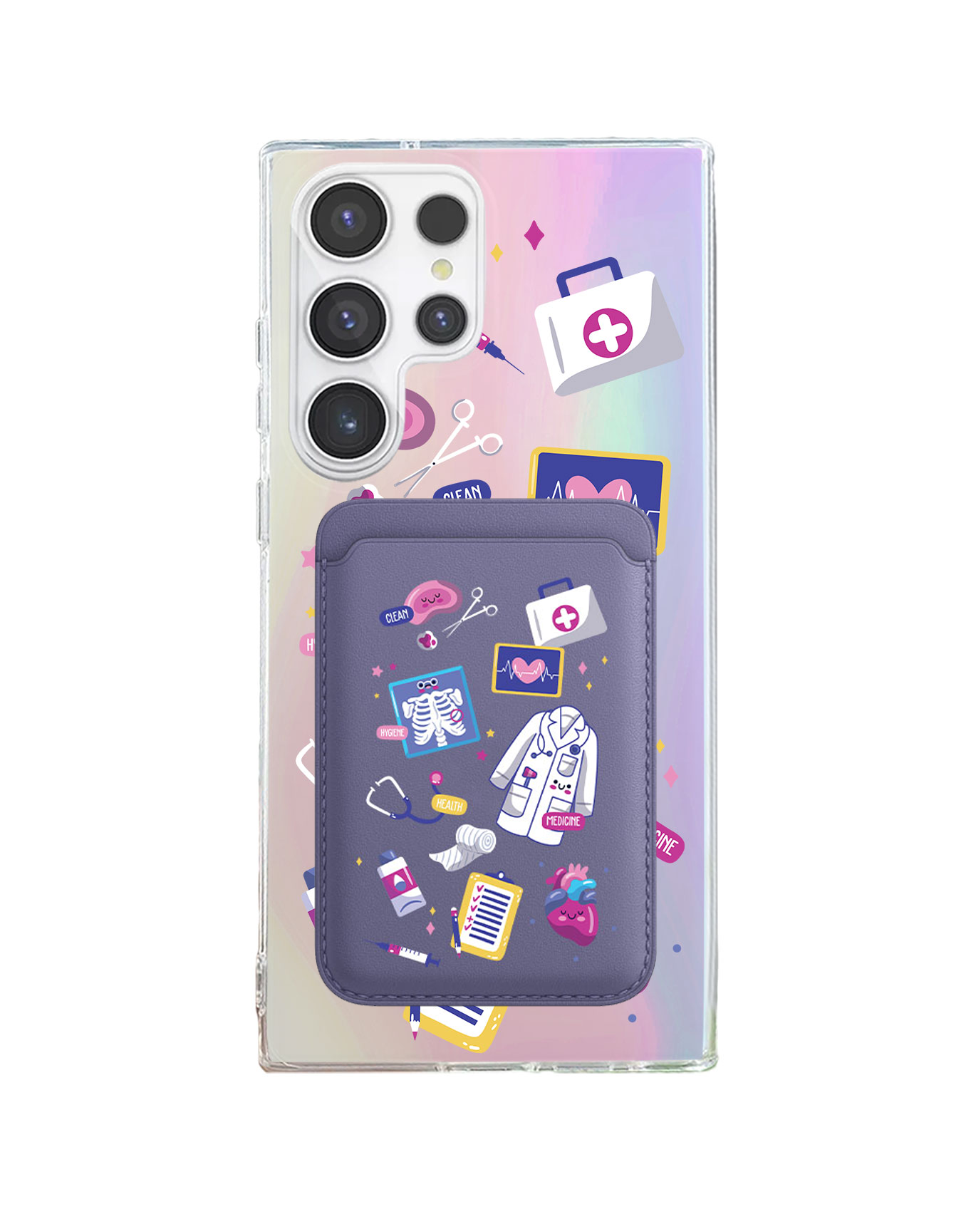 Android Magnetic Wallet Holo -  Doctor