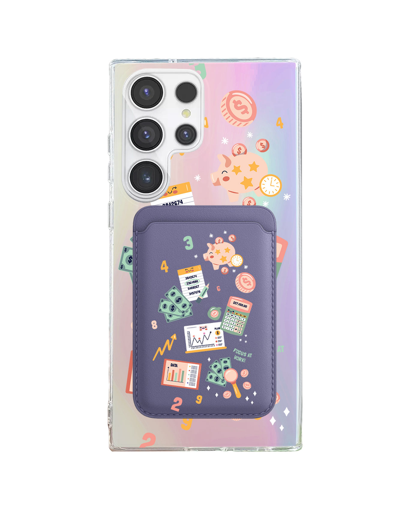 Android Magnetic Wallet Holo -  Finance