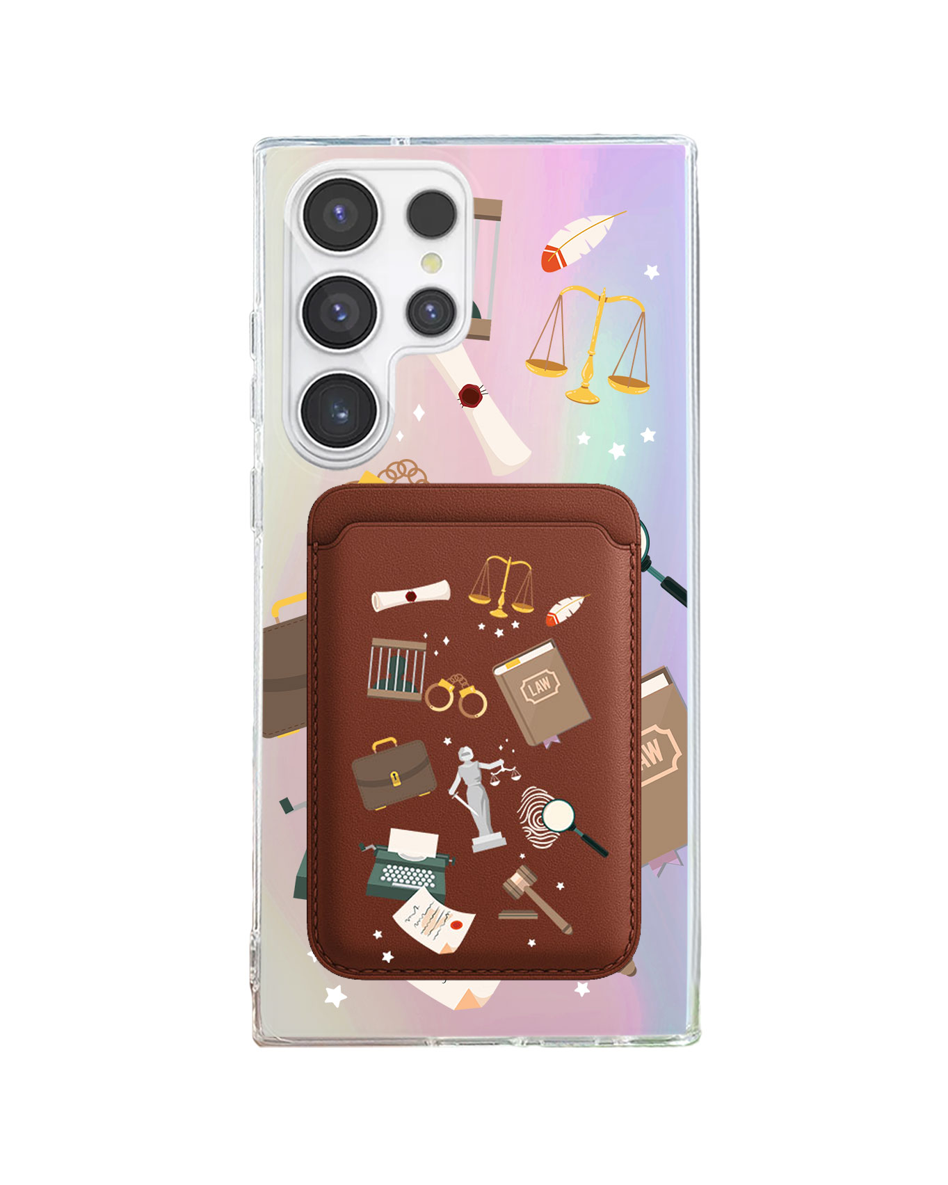 Android Magnetic Wallet Holo - Lawyer