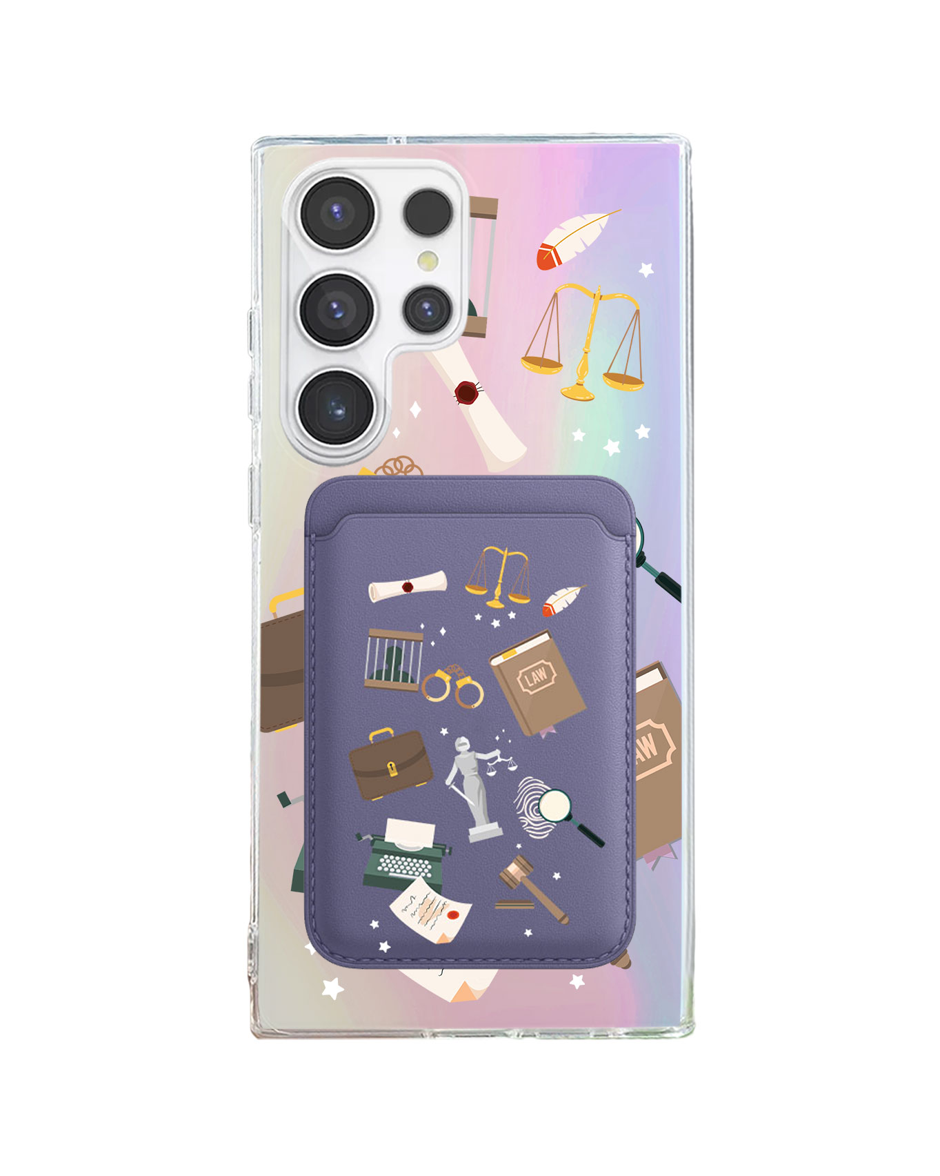 Android Magnetic Wallet Holo - Lawyer