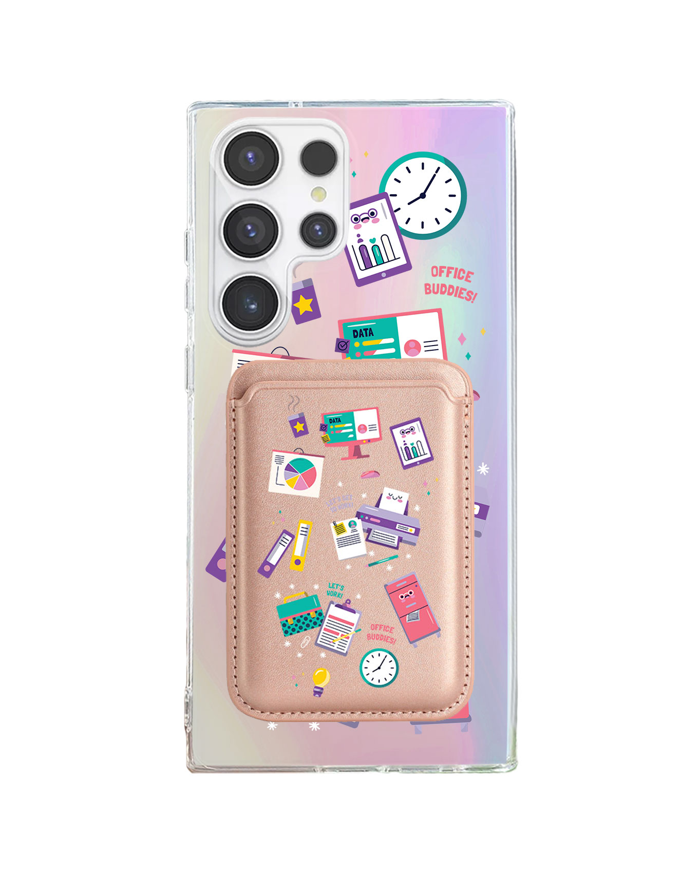 Android Magnetic Wallet Holo - Officer