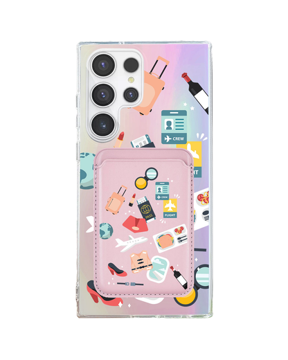 Android Magnetic Wallet Holo -  Stewardess or Flight Attendant