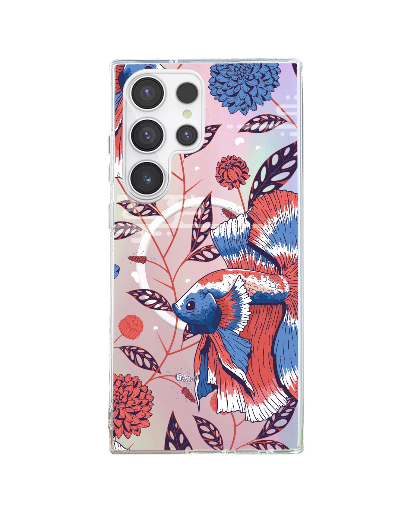 Android Rearguard Holo - Fish & Floral 2.0