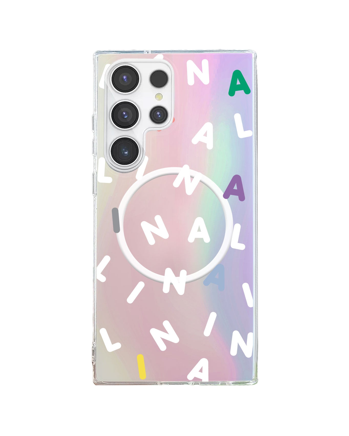 Android Rearguard Holo - CUSTOM MONOGRAM 2.0 White